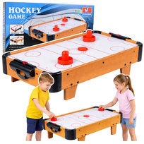 STÓŁ AIR HOCKEY DLA DZIECI  GRA ZRĘCZNOŚCIOWA Z DREWNA