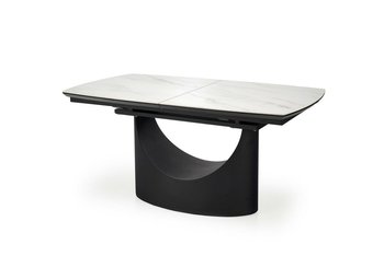Stół Demin rozkładany, biały marmur - Intesi