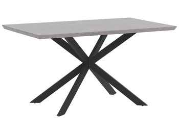 Stół do jadalni 140 x 80 cm efekt betonu SPECTRA - Beliani