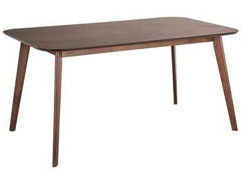 Stół do jadalni 150 x 90 cm ciemne drewno EPHRATA - Beliani