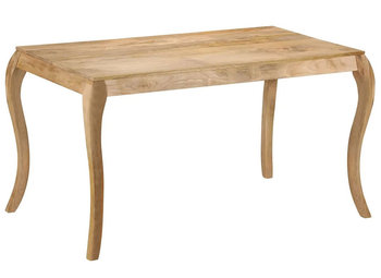 Stół do jadalni ELIOR Nezis, brązowy, 135x75x76 cm - Elior