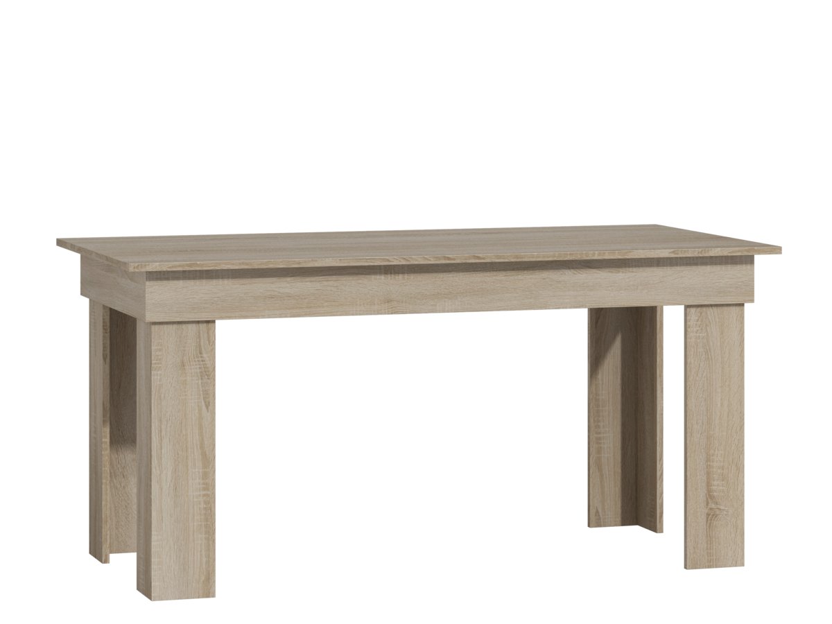 Фото - Обідній стіл Topeshop Stół do jadalni, MADRAS, dąb sonoma, 160x80x75 cm 