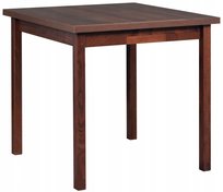 Stół drewniany do jadalni Vismito 80x80 cm orzech