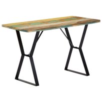 Stół drewniany industrialny 120x60x76 cm / AAALOE