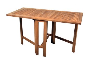 Stół drewniany ogrodowy TwójPasaż, 65x75x130 cm - TwójPasaż