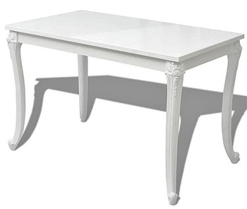 Stół ELIOR Avenus 3A, biały, 116x66x76 cm - Elior