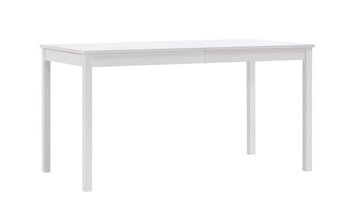 Stół ELIOR Elmor, biały, 73x140x70 cm - Elior