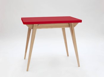 Stół ENVELOPE Rozkładany 90x65cm Czerwony - Ragaba