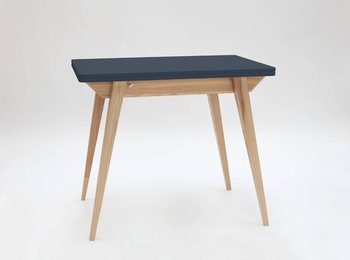 Stół ENVELOPE Rozkładany 90x65cm Grafitowy - Ragaba