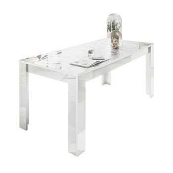 Stół FATO LUXMEBLE Prestige, biały, 180x79x90 cm - Fato Luxmeble