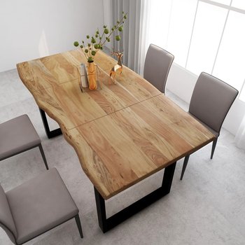 Stół jadalniany, 180x90x76 cm, lite drewno akacjowe - vidaXL