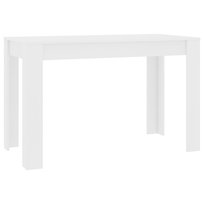 Stół jadalniany biały 120x60x76 cm, łatwy w czyszc / AAALOE