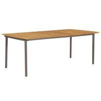 Stół jadalniany drewniany 200x100x72cm, rustykalny / AAALOE