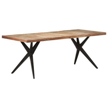 Stół jadalniany drewniany 200x90x76 cm, różne kolo - Zakito