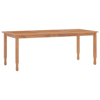 Stół jadalniany drewniany tekowy 200x90x75 cm, kol / AAALOE - Inny producent