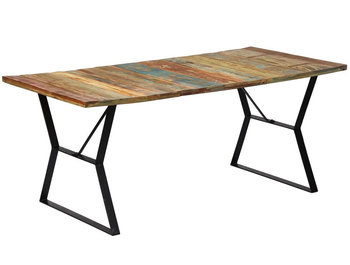 Stół jadalniany ELIOR Javis, brązowy, 76x90x180 cm - Elior