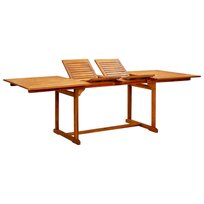 Stół jadalniany ogrodowy z drewna akacjowego, 160- / AAALOE