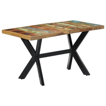 Stół jadalniany VIDAXL, brązowy, 140x70x75 cm - vidaXL