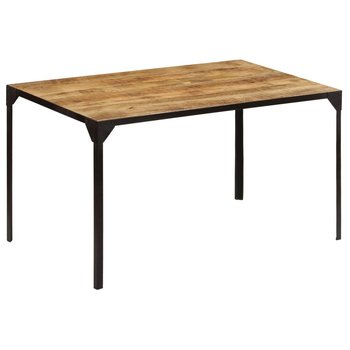 Stół jadalniany VIDAXL, brązowy, 140x80x76 cm - vidaXL