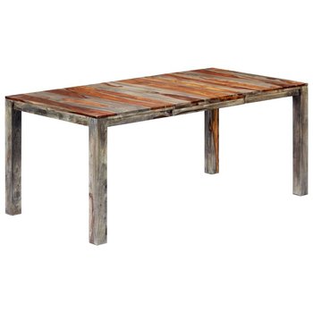 Stół jadalniany VIDAXL, szaro-brązowy, 76x90x180 cm - vidaXL