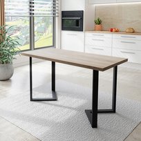 Stół kuchenny loftowy 140x70 Dąb Sonoma