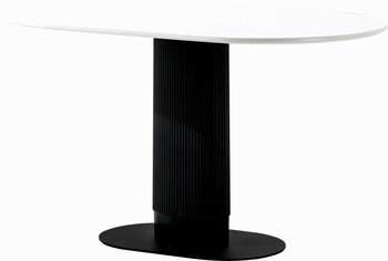 Stół Maxim biały/czarny - Intesi