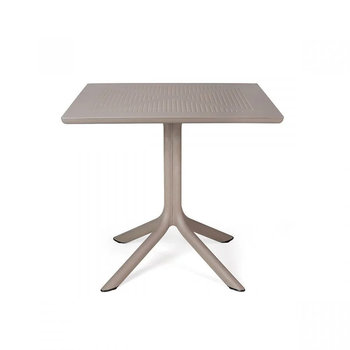 Stół NARDI Clip, beżowy, 75x80 cm - Nardi
