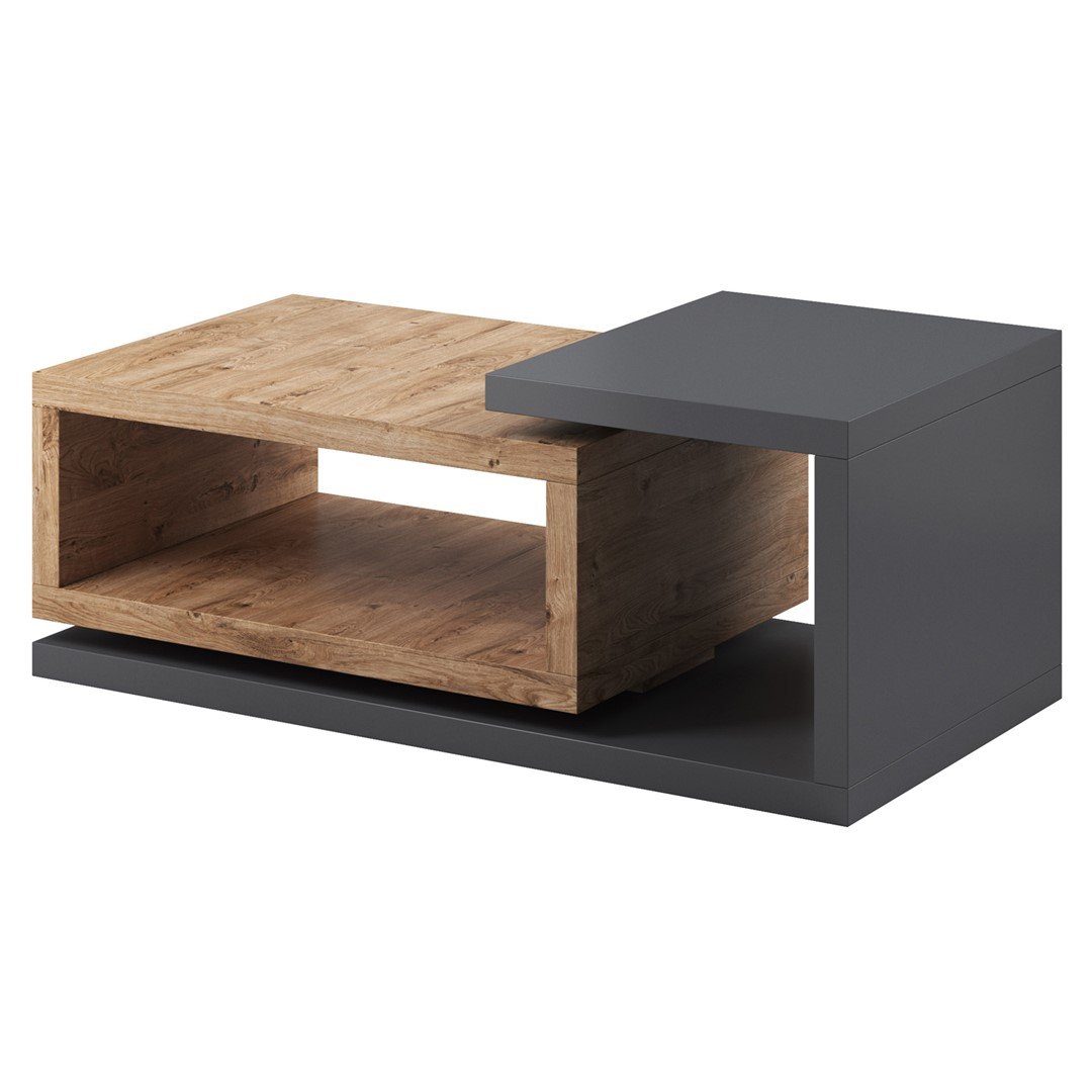 Zdjęcia - Stół kuchenny STÓŁ NOCTURNE KOLOR NATURALNY BRĄZ STYL NOWOCZESNY 120X60 HAKANO - TABLE/C