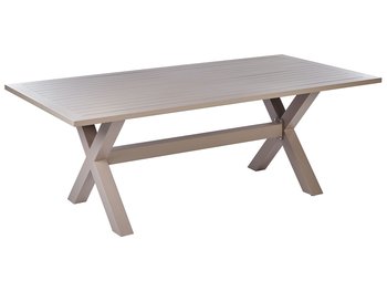 Stół ogrodowy 200 x 105 cm beżowy CASCAIS - Beliani