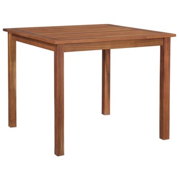 Stół ogrodowy, 85x85x74 cm, lite drewno akacjowe - vidaXL