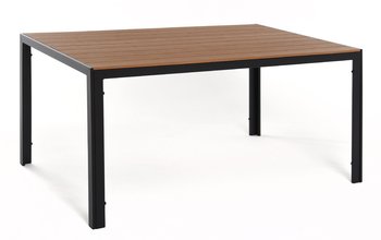 Stół ogrodowy aluminiowy polywood 150x90x74 cm - HOME INVEST INTERNATIONAL