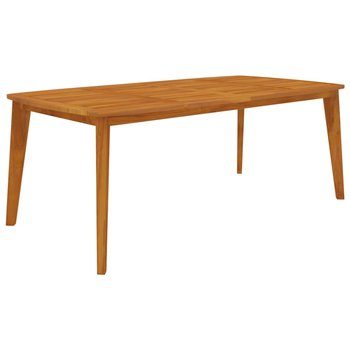 Stół ogrodowy Lite Drewno Akacjowe 200x100x75 cm, - Zakito Europe