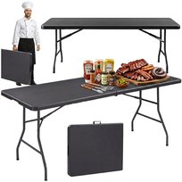STÓŁ OGRODOWY SKŁADANY ROZKŁADANY CATERINGOWY BANKIETOWY WALIZKA 240 cm LAZYhome
