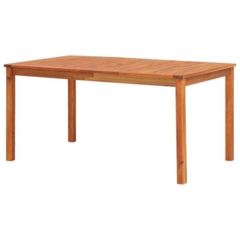 Stół ogrodowy VIDAXL, brązowy, 150x90x74 cm - vidaXL