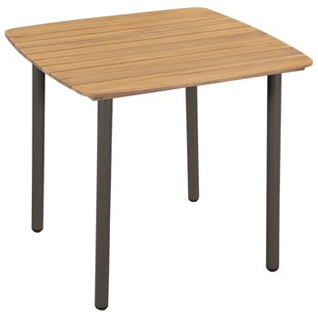 Stół ogrodowy VIDAXL, brązowy, 80x80x72 cm - vidaXL