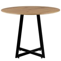 STÓŁ OKRĄGŁY 80 cm Skandynawski salon JADANIA nowoczesny LOFT