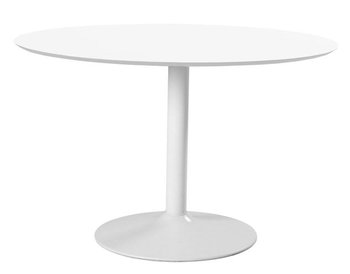 Stół okrągły ACTONA Ibiza biały, 110 cm - Actona