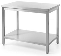 Stół roboczy centralny 100x60, skręcany | Hendi