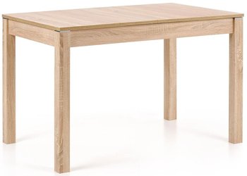 Stół rozkładany ELIOR Aster, jasnobrązowy, 76x118x75 cm - Elior