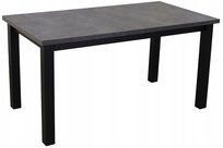 Stół Rozkładany Kuchenny Do Jadalni I Salonu Lap 150/190X80 Czarny/Beton