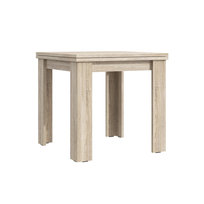 Stół rozkładany, stół do jadalni w kolorze dębu sonoma 80x80 do 160x80 cm