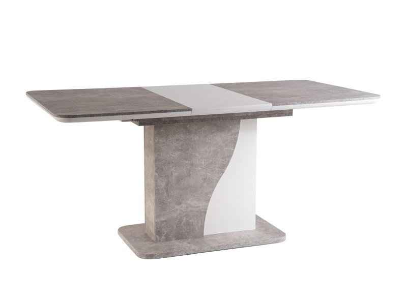 Zdjęcia - Stół kuchenny Signal Stół rozkładany Szary-efekt betonu, laminat 