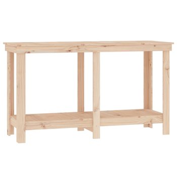 Stół warsztatowy drewniany 140x50x80 cm, sosnowy - Zakito