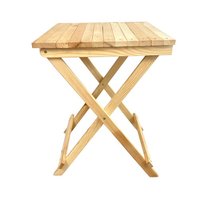 Stół WoodGall drewno kwadratowy 49 x 49 x 69 cm