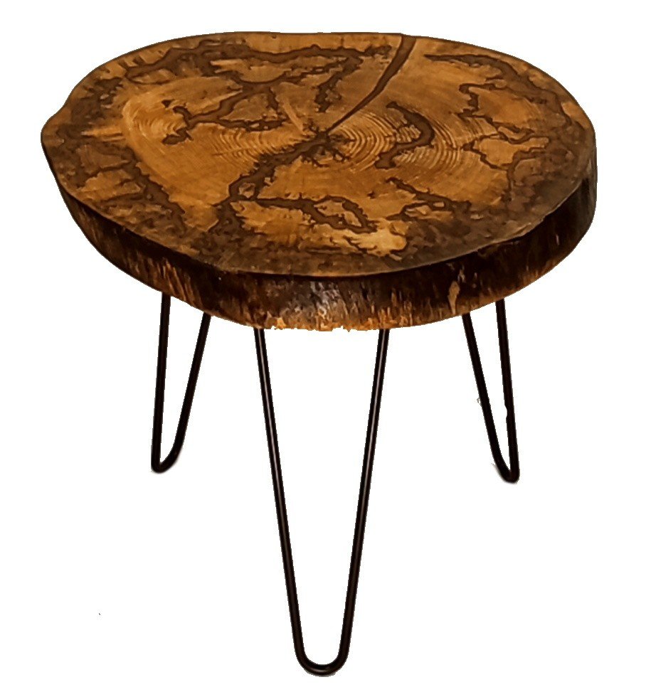 HAKU Möbel Cameriere Da Uomo Cromo, Bianco, MDF, Metallo - Dim. L 45