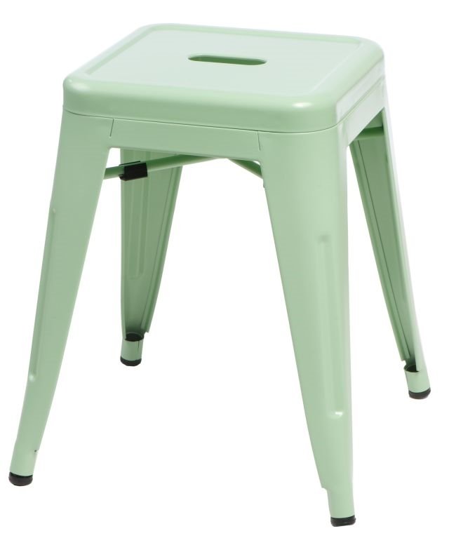 Zdjęcia - Krzesło D2 Design Stołek  Paris, zielony, 30x46 cm 