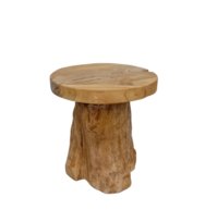 Stolik boczny drewniany Teak II naturalny