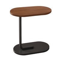 Stolik Kawowy Boczny 63X45X30Cm Ciemne Drewno