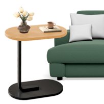 STOLIK KAWOWY BOCZNY NOCNY POMOCNICZY LOFT DĄB SONOMA NA LAPTOPA [STOLIK2]