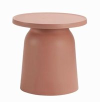 Stolik kawowy OTTO1 pudrowy nowoczesny minimalistyczny HowHomely